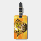 Bagagelabel Time Traveler (Voorkant verticaal)