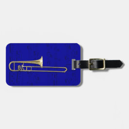 bagagelabel - Trombone (alto) - Kies kleur