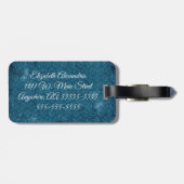 Bagagelabel van Afrikaanse Amerikaanse Mode Girl (Achterkant horizontaal)