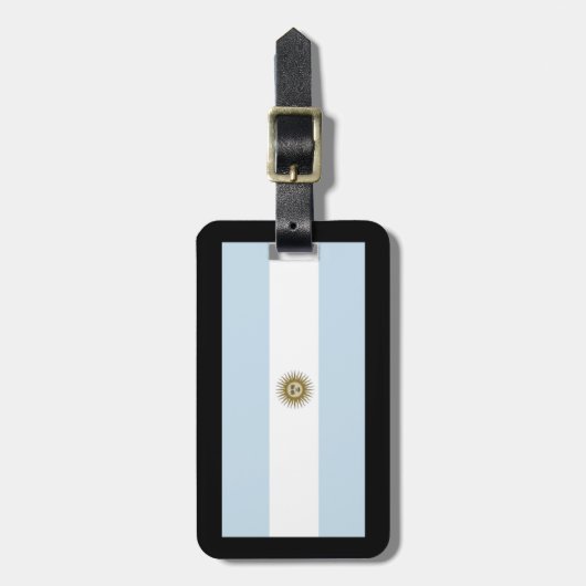 bagagelabel van Argentinië (Voorkant verticaal)