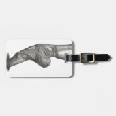 Bagagelabel van Ballerina (Voorkant horizontaal)