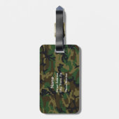 Bagagelabel van Biscuit Eater (Hockey Goalie) (Achterkant verticaal)