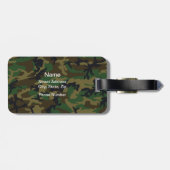 Bagagelabel van Biscuit Eater (Hockey Goalie) (Achterkant horizontaal)