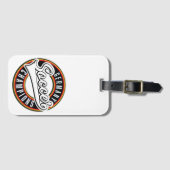 Bagagelabel van Braziliaanse voetbalkampioenen (Voorkant (horizontaal))