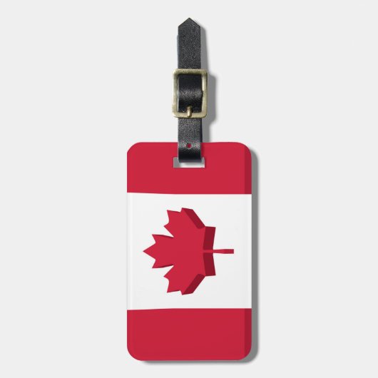 bagagelabel van Canada (Voorkant verticaal)