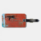 Bagagelabel van de boomgaard Yoga Girl (Achterkant horizontaal)