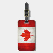  Bagagelabel van de Canadese vlag (Voorkant verticaal)