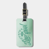 Bagagelabel van de coördinaten van Liverpool (Voorkant verticaal)