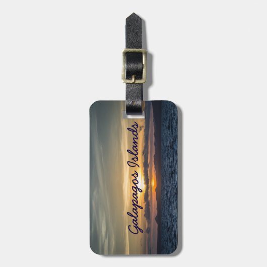 Bagagelabel van de Galapagos-eilanden (Voorkant verticaal)