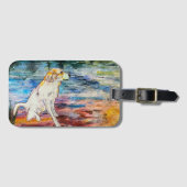 Bagagelabel van de Grote Pyreneeën (Voorkant (horizontaal))