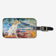 Bagagelabel van de Grote Pyreneeën