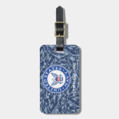 Bagagelabel van de hoge officier van de marine (Voorkant verticaal)