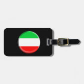 Bagagelabel van de Italiaanse vlag (Voorkant horizontaal)