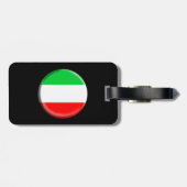 Bagagelabel van de Italiaanse vlag (Achterkant horizontaal)