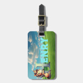 bagagelabel van de jongen (Voorkant verticaal)