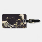 Bagagelabel van de kattenliefhebber, gepersonalise (Voorkant horizontaal)