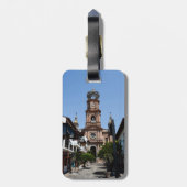 Bagagelabel van de kerk van Puerto Vallarta (Achterkant verticaal)