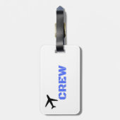 Bagagelabel van de Kreeg (Achterkant verticaal)