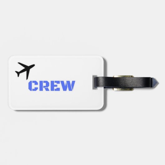 Bagagelabel van de Kreeg (Achterkant horizontaal)