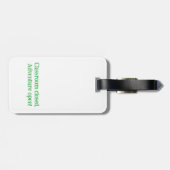 Bagagelabel van de leerkracht - Dank u, leerkracht (Achterkant horizontaal)