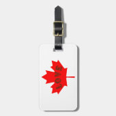 bagagelabel van de liefde Canada Red maple leaf (Voorkant verticaal)
