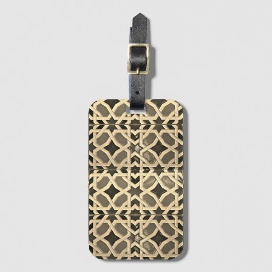 Bagagelabel van de Middellandse Zee (Voorkant (verticaal))