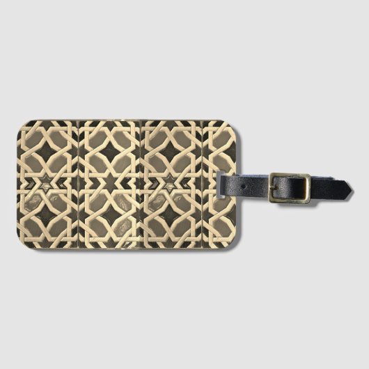 Bagagelabel van de Middellandse Zee (Voorkant (horizontaal))