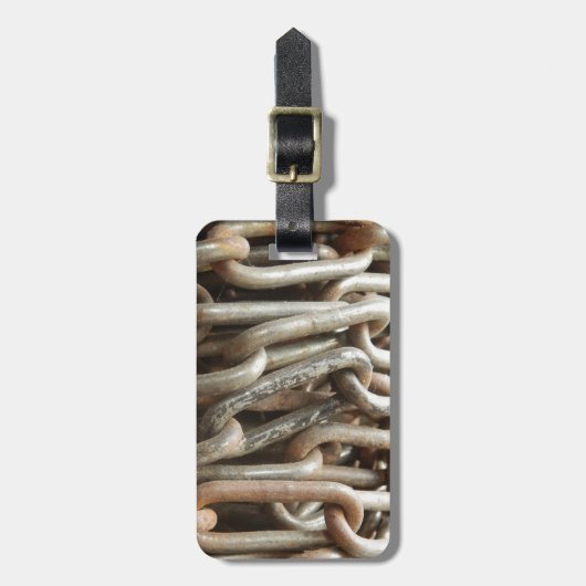 Bagagelabel van de oude keten (Voorkant verticaal)