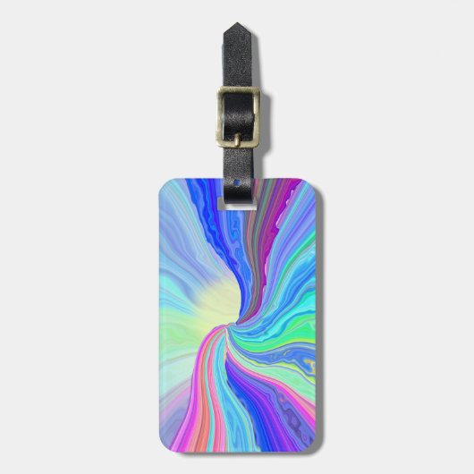 Bagagelabel van de Pastel (Voorkant verticaal)