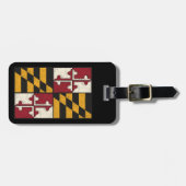 Bagagelabel van de vlag van Maryland (Voorkant horizontaal)