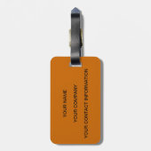 Bagagelabel van de vruchtbare krescent (Achterkant verticaal)