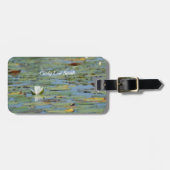 Bagagelabel van de waterlievelmeer Waterverf (Voorkant horizontaal)