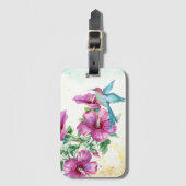 Bagagelabel van de Waterverf van kalkoenen (Voorkant (verticaal))