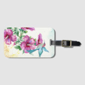 Bagagelabel van de Waterverf van kalkoenen (Voorkant (horizontaal))