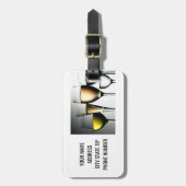 **BAGAGELABEL VAN DE WIJNVERGRENS**/I.D. VOOR ALLE BAGAGELABEL (Voorkant verticaal)