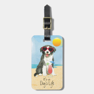 Bagagelabel van de zomergrensligging