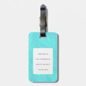 Bagagelabel van Dragon Lizard (Achterkant verticaal)