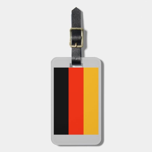 bagagelabel van Duitsland (Voorkant verticaal)
