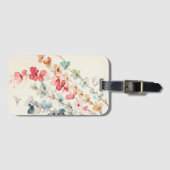 Bagagelabel van Floral Waterfall (Voorkant (horizontaal))
