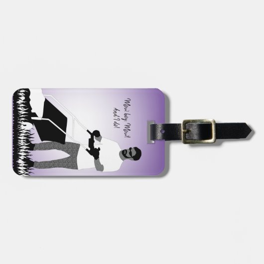 Bagagelabel van Gardening Boy (Voorkant horizontaal)