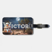 bagagelabel van gier (Achterkant horizontaal)