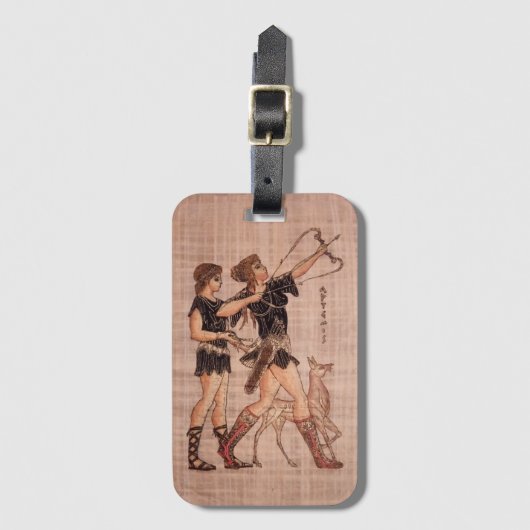 Bagagelabel van Goddess Artemis (Voorkant (verticaal))