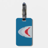 Bagagelabel van haaien (Achterkant verticaal)