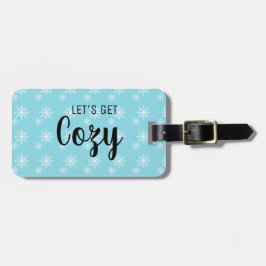 Bagagelabel van het berggebied voor het bereiken v