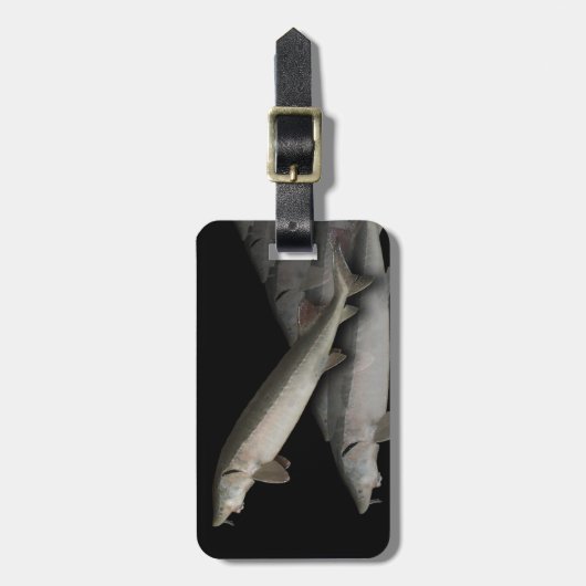 Bagagelabel van het meer (Voorkant verticaal)