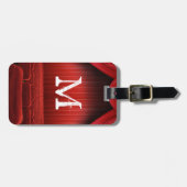 Bagagelabel van het Red Curtain Theater Monogram (Voorkant horizontaal)