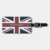  Bagagelabel van het Verenigd Koninkrijk, Britse v (Voorkant horizontaal)