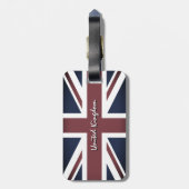  Bagagelabel van het Verenigd Koninkrijk, Britse v (Achterkant verticaal)