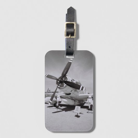 Bagagelabel van het vliegtuig (Voorkant (verticaal))