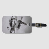 Bagagelabel van het vliegtuig (Voorkant (horizontaal))